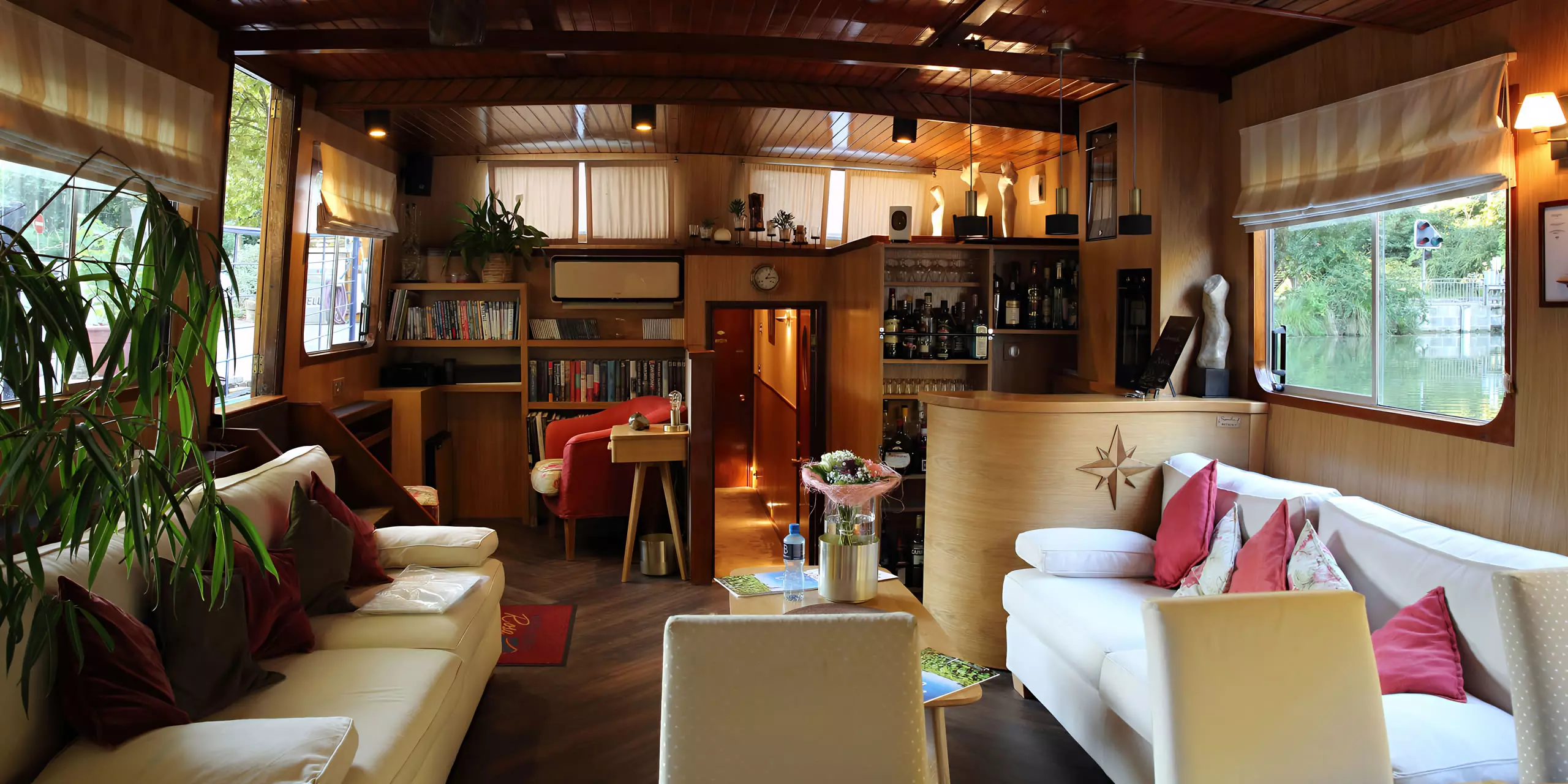 Barge interior